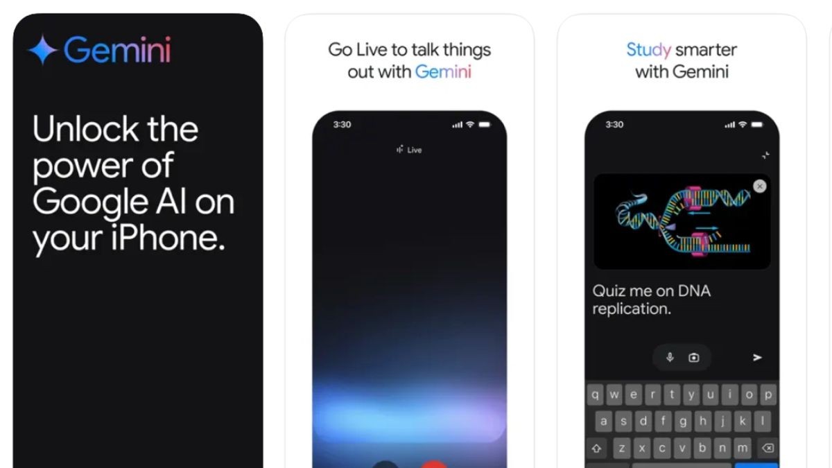 Google launches dedicated Gemini AI app for iOS